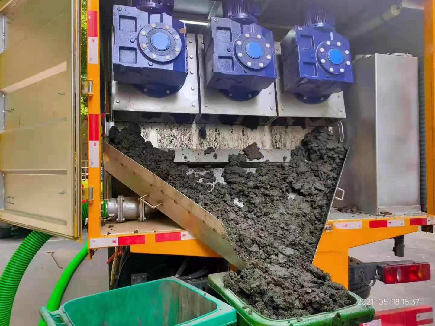 泰宁化粪池清掏城市维护站-泥浆净化干湿分离处理